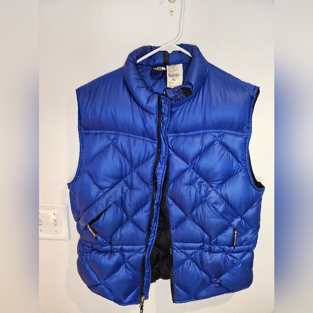 Vtg The North Face Vest 700 Goose Down Puffer 1990’s  Blue Women’s Medium 10